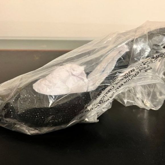 Sharp Nine West Sparkel Ankle Strap Pumps - Picture 4 of 4